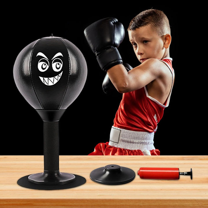 Desktop-Boxsack mit Saugnapf zur Spannungsreduktion Punching- für Erwachsene Fitness-Entspannungstra
