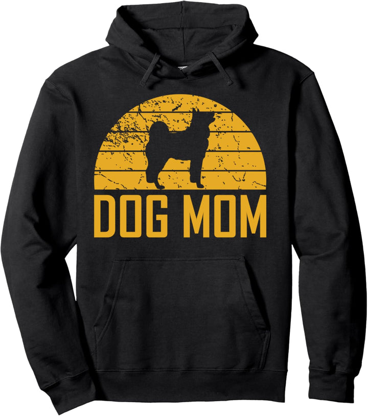 Dog Mom Vintage Retro - Hundemama Pullover Hoodie