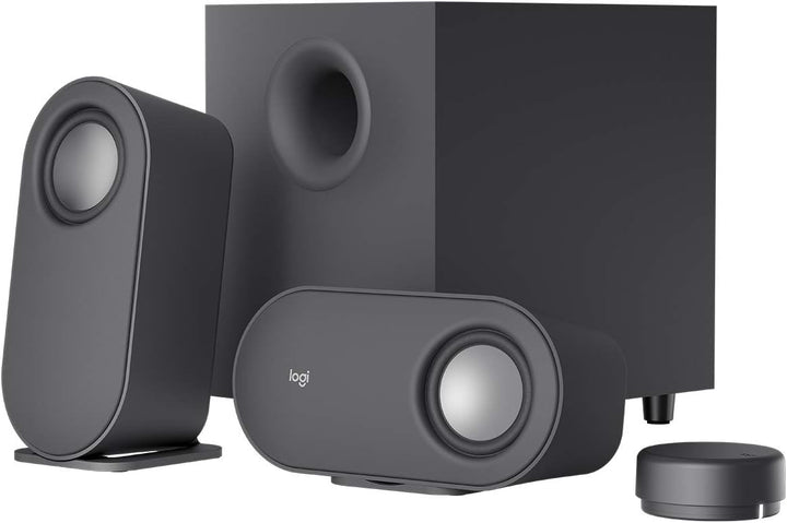 Logitech Z407 Bluetooth-Computerlautsprecher mit Subwoofer und kabelloser Steuerung, raumfüllendem S