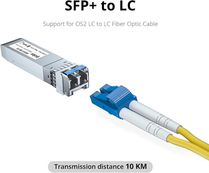 10G LR SFP+ zu LC Single Mode Transceiver für Cisco SFP-10G-LR, 10GBase-LR Glasfasermodul für Cisco,