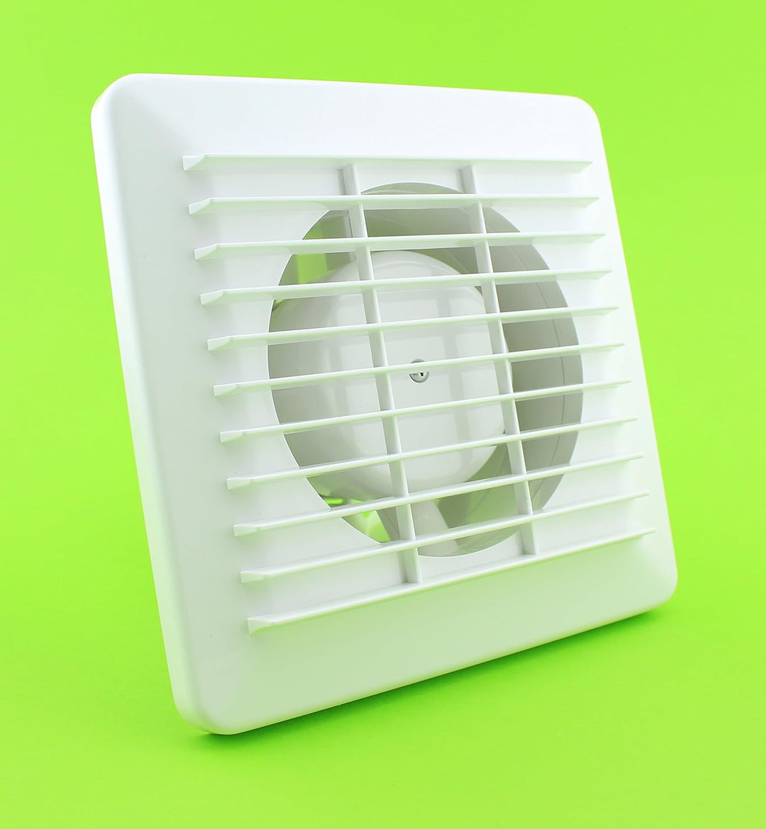 Basic Badventilator Ø 100 mm Badlüfter nur 10 W Lüfter Ventilator Deckenlüfter weiss 10 cm WB100 Wan