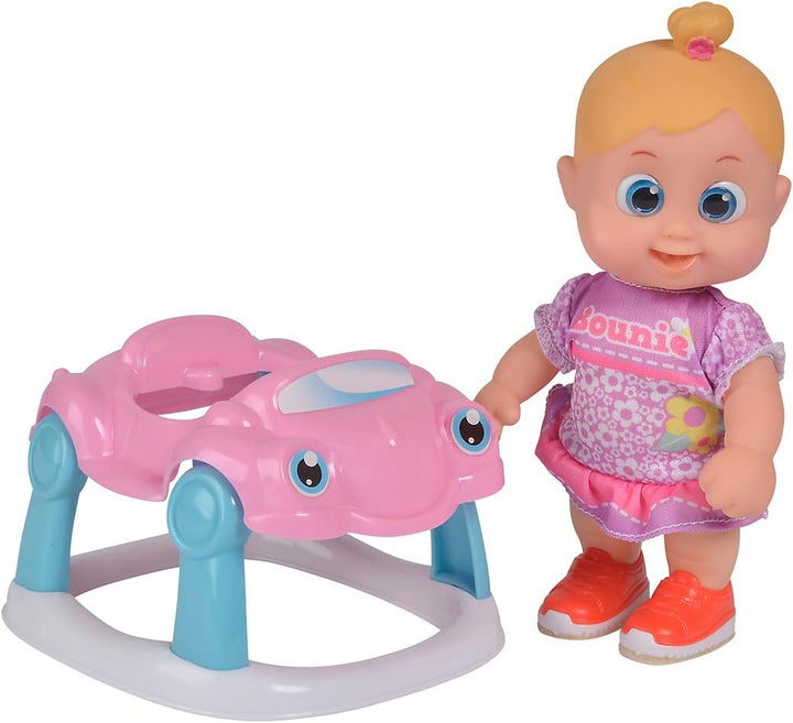 Simba 105143327 - Bouncin Babies Little Bonny mit Baby Walker, mit Baby Walker