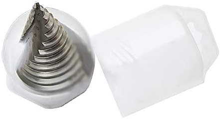 Meichoon Forstnerbohrer 6-60 mm Stufenbohrer Spiralnut 12 Stufen gross HSS Kobaltkegel Bohrwerkzeug