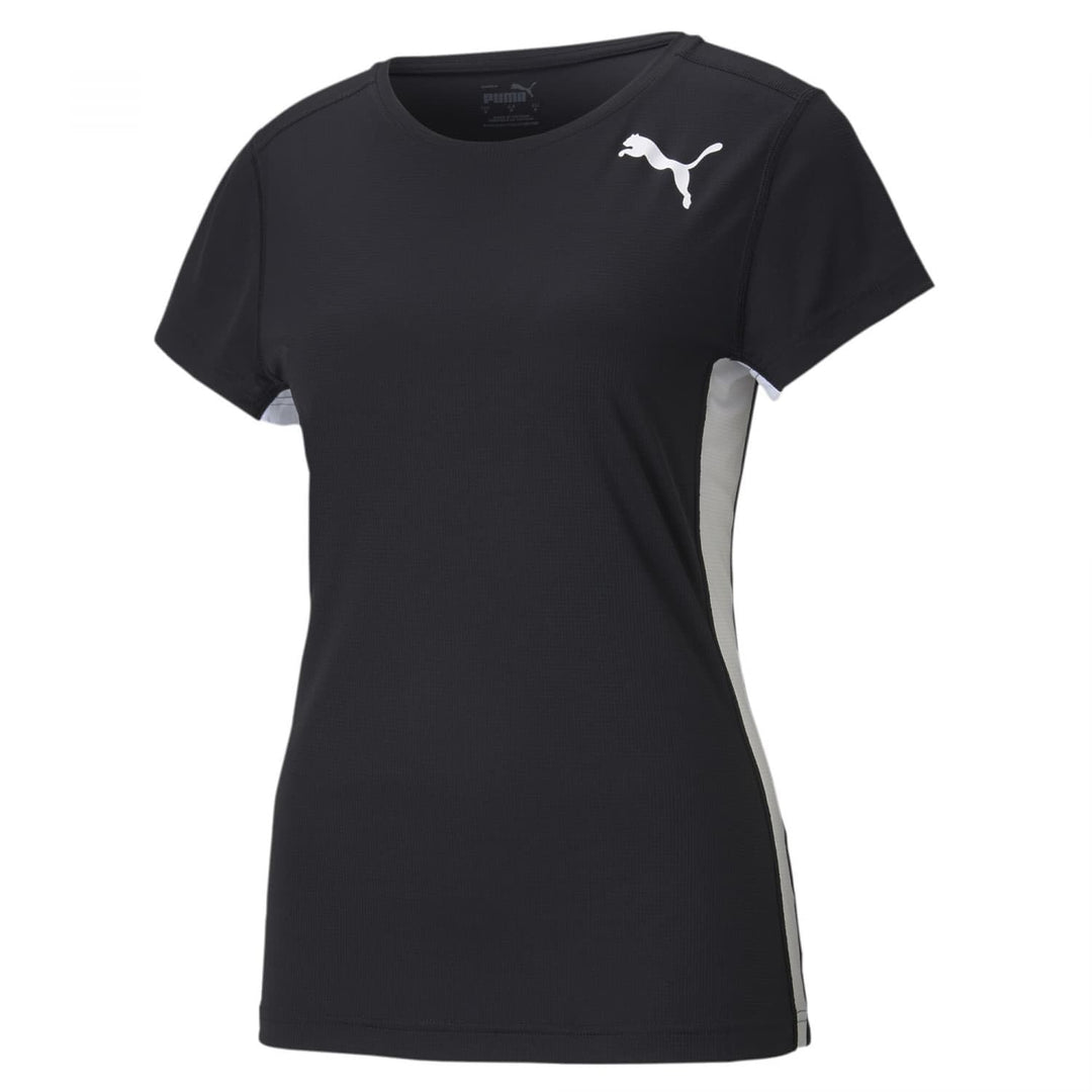PUMA Cross The Line 2.0 T-Shirt Training Damen Damen Schwarz L, Schwarz L