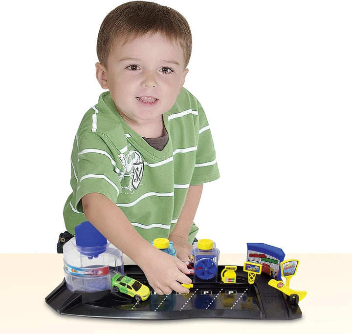 Motormax Twisters Farbwechsel Car Wash Spielset