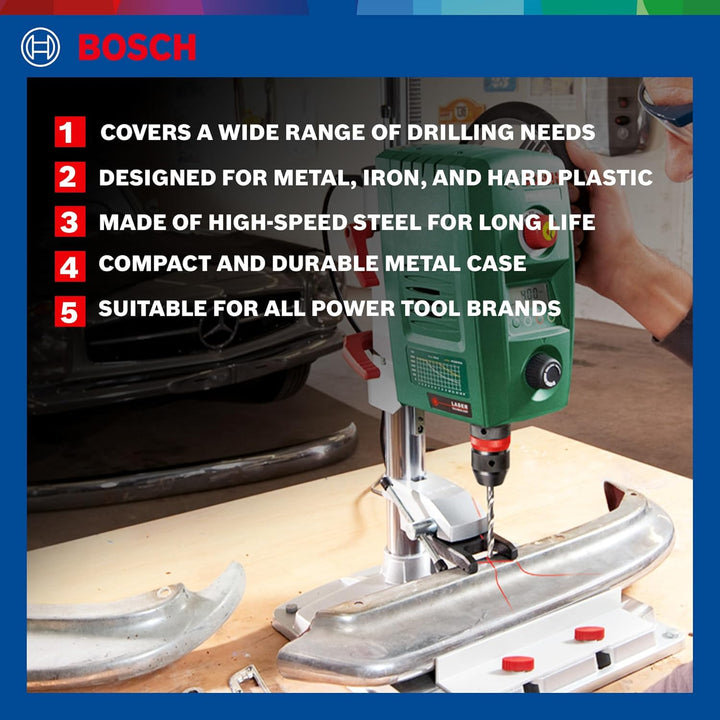 Bosch 25tlg. Metallbohrer-Set HSS-R rollgewalzt