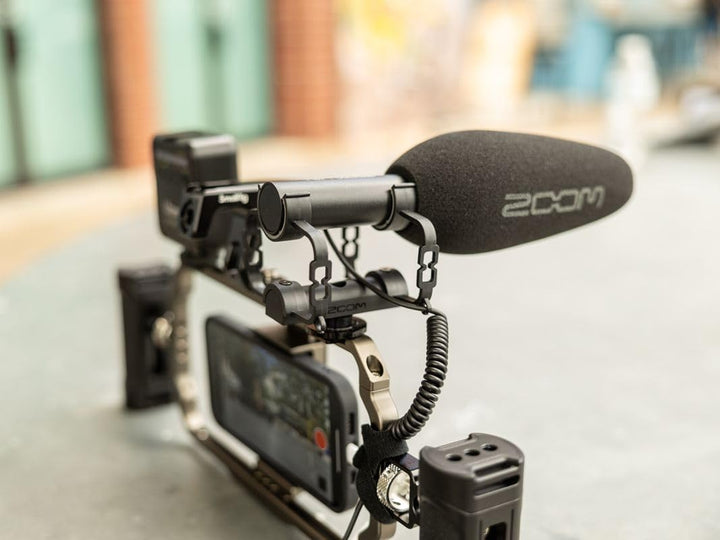 Zoom ZSG-1 Aufsteck-Richtmikrofon für Kamera & Smartphone – Ideal für Vlogs, Interviews & Content Cr