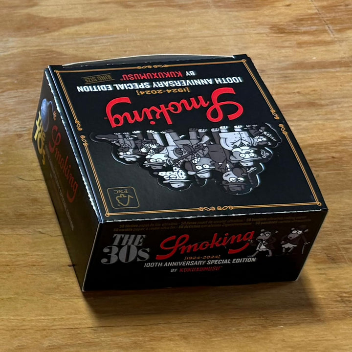 Smoking 50 STK kukuxumusu' - Slim Size - 33 Blättchen - Papers, Schwarz