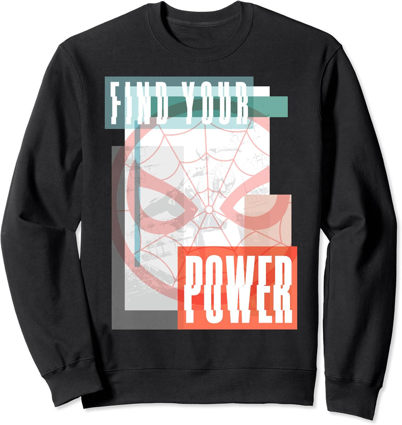 Marvel Spider-Man Find Your Power Pastel Portrait Sweatshirt
