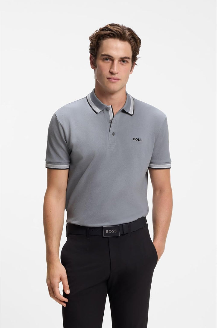 BOSS Herren Paddy Polo XS 026dark Grey, XS 026dark Grey