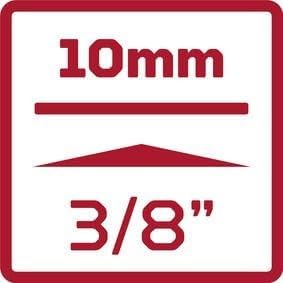 GEDORE red R68003020 Steckschlüssel-Satz 3/8' + 1/2' TX 20-teilig