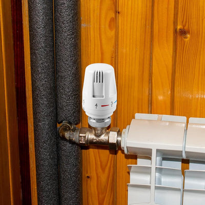 Thermostatkopf, 6 Stück Thermostat Heizung für Thread M30 x 1.5, Heizkörperthermostat, Thermostatkop
