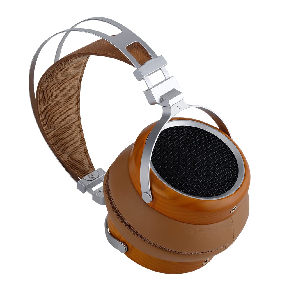 SIVGA Luan Hi-Fi 50mm Dynamischer Treiber Offener Holz Kopfhörer (Braun), Braun