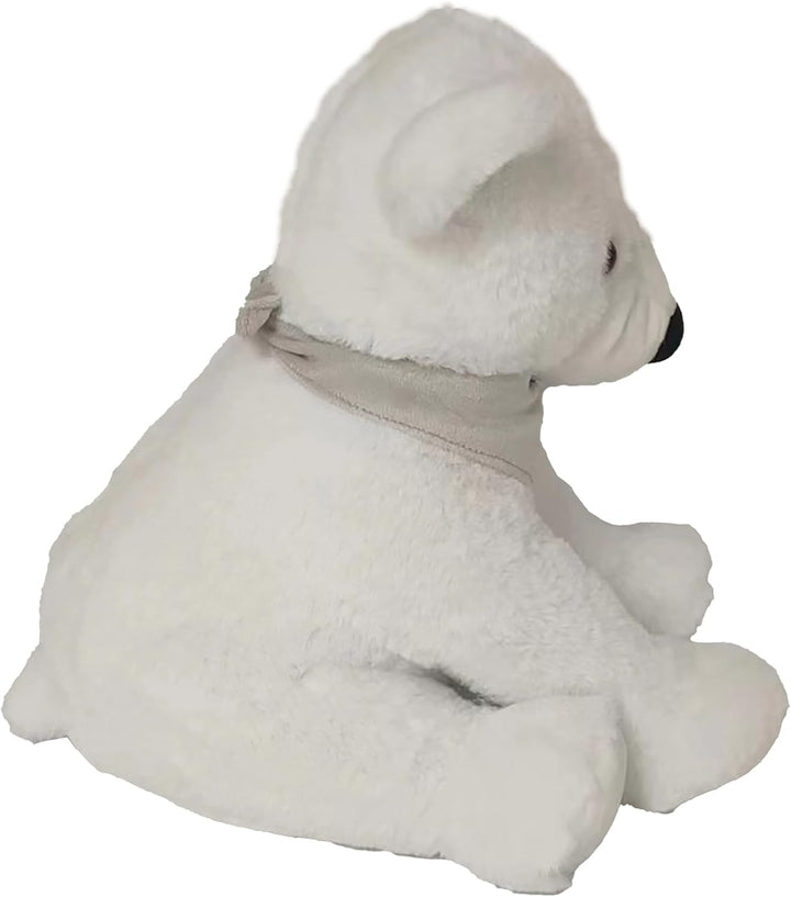 CyP Brands Real Madrid Plüschpuppe, Eisbär, 30 cm, Weiss, offizielles Produkt
