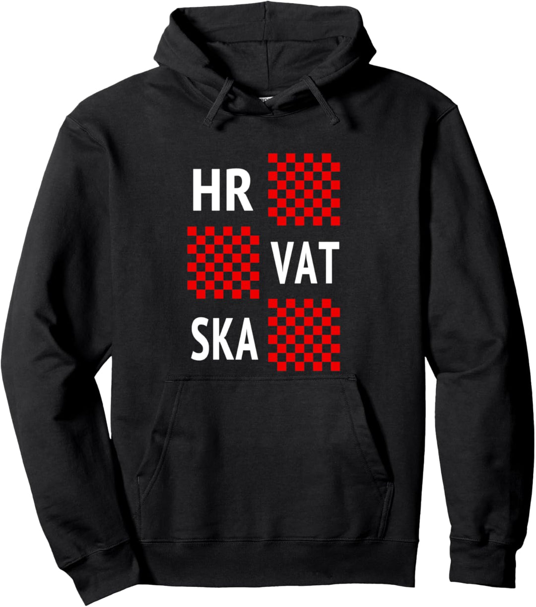 Hrvatska Kroatien Fussball Pullover Hoodie