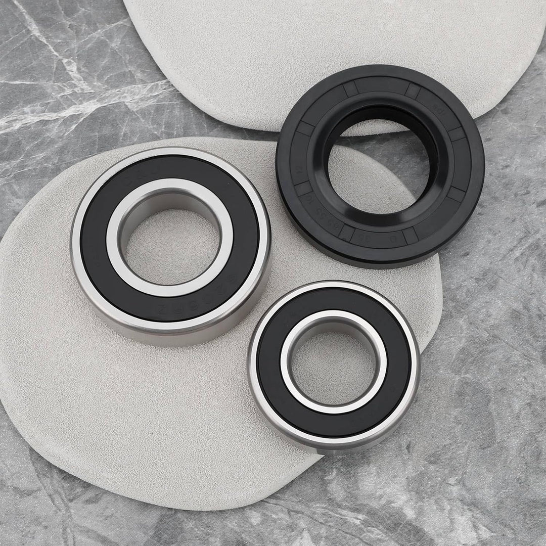 1 Set Trommellager-Dichtungsring-Kit DC6200008A 6205 RZ/6206 RZ /35x65.55x10/12 Kompatibel mit Samsu