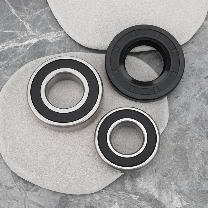 1 Set Trommellager-Dichtungsring-Kit DC6200008A 6205 RZ/6206 RZ /35x65.55x10/12 Kompatibel mit Samsu
