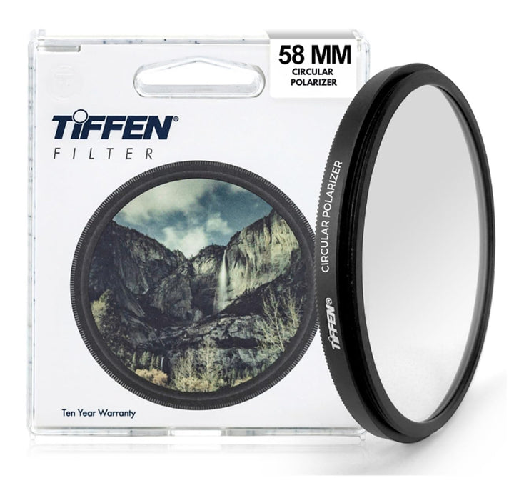 Tiffen Filter 58MM CIRCULAR POLARIZER FILTER, 58mm