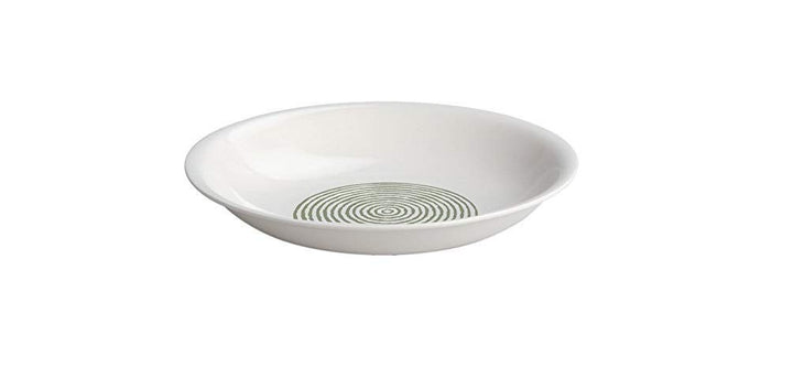 Alessi 4 Stück Suppenteller Acquerello, Weiss