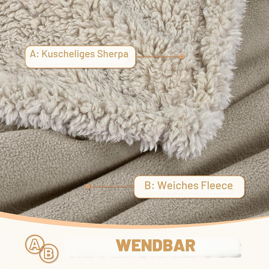 Wasserdicht Hundedecke Katzendecken Waschbar, wasserdichte Decke für Unterwegs Hundesofa Schutzdecke