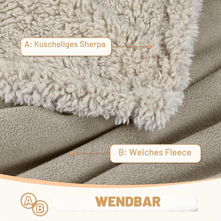 Wasserdicht Hundedecke Katzendecken Waschbar, wasserdichte Decke für Unterwegs Hundesofa Schutzdecke