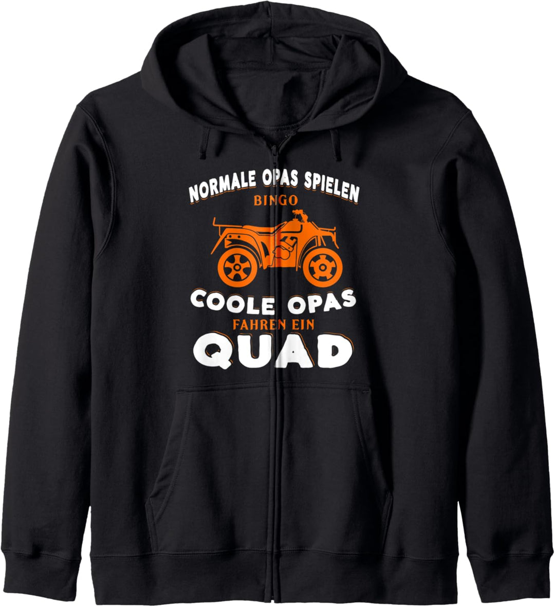 Quad Opa Bike Zubehör ATV Geschenk Kapuzenjacke