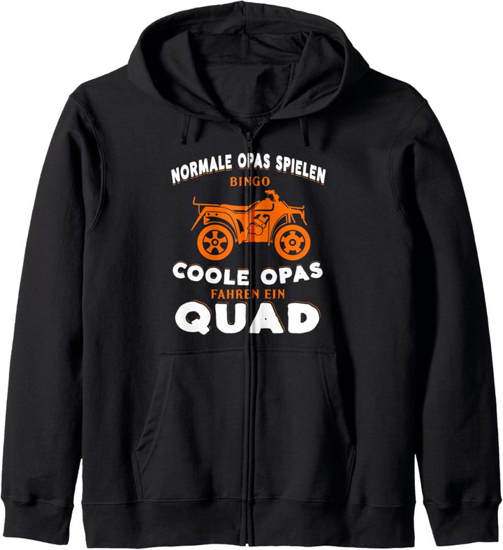 Quad Opa Bike Zubehör ATV Geschenk Kapuzenjacke