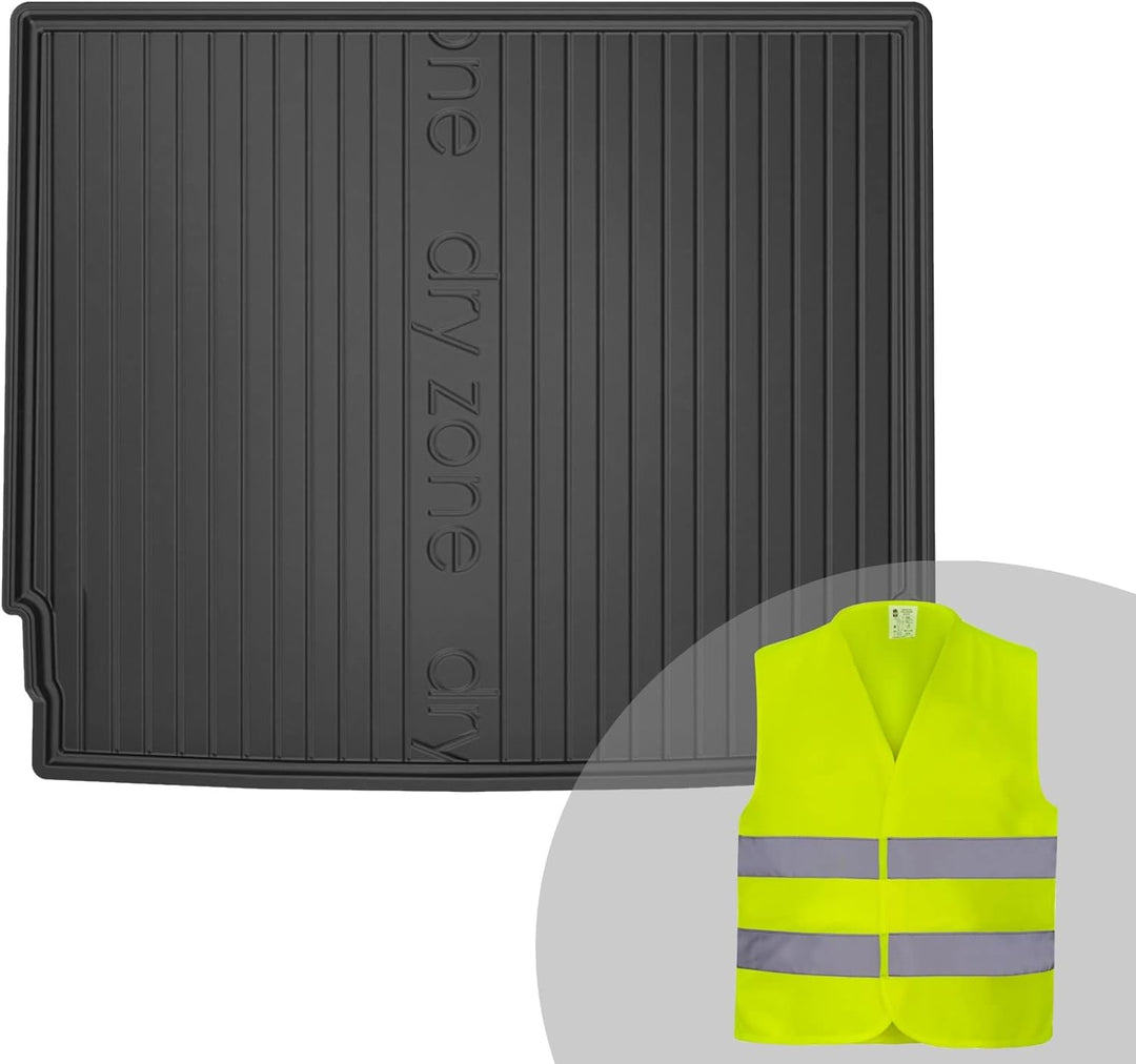 FROGUM DryZone Gummimatte Ganzjährige Praktische Auto Kofferraummatte Kofferraumwanne passend für Pe