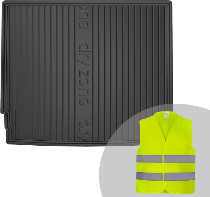 FROGUM DryZone Gummimatte Ganzjährige Praktische Auto Kofferraummatte Kofferraumwanne passend für Pe