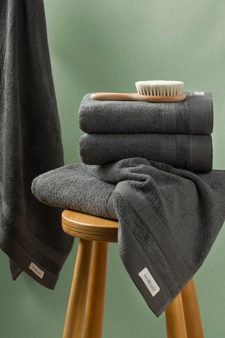 PandaHome Handtuch Set aus Baumwolle - 5 Handtücher - 100% Baumwolle Towel, Schnelltrocknend Weich S