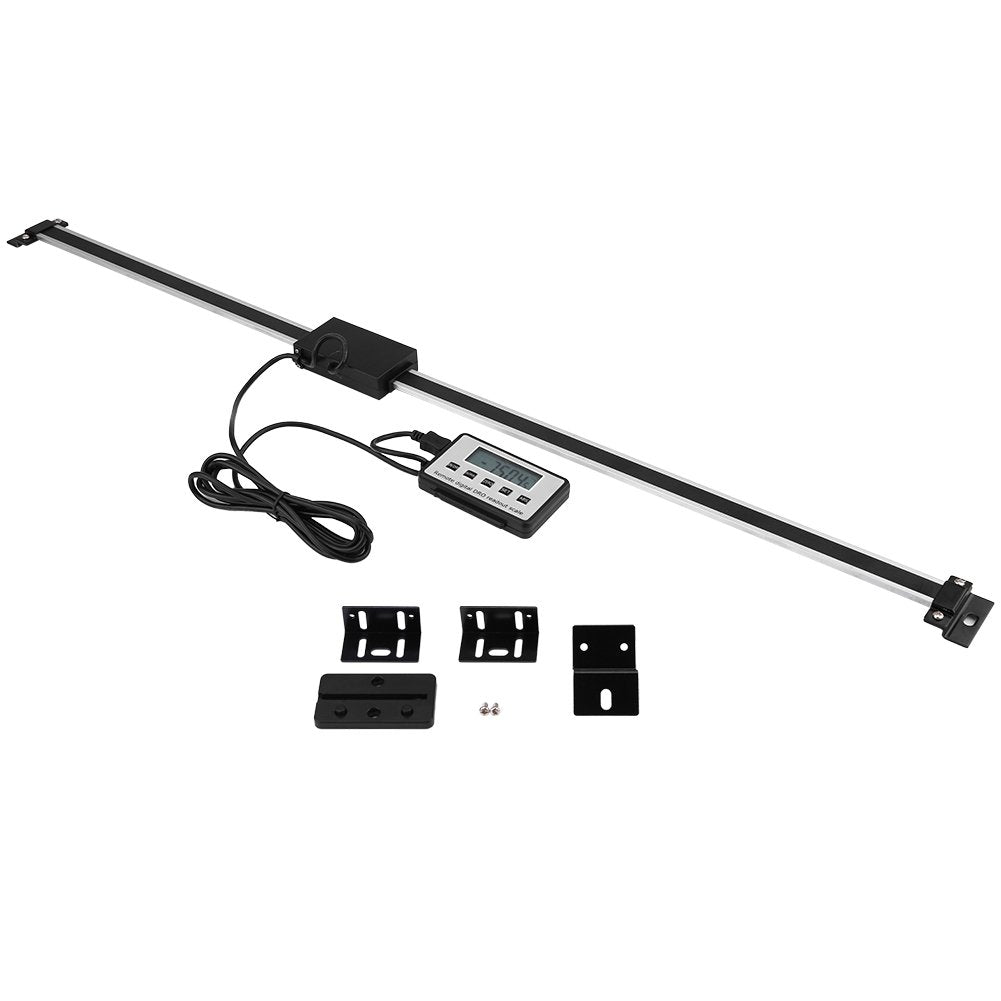 Digitales Ableseset, ± 0,06 mm 0-600 mm Digital Readout Linear Scale Präzises LCD-Ableseset mit line