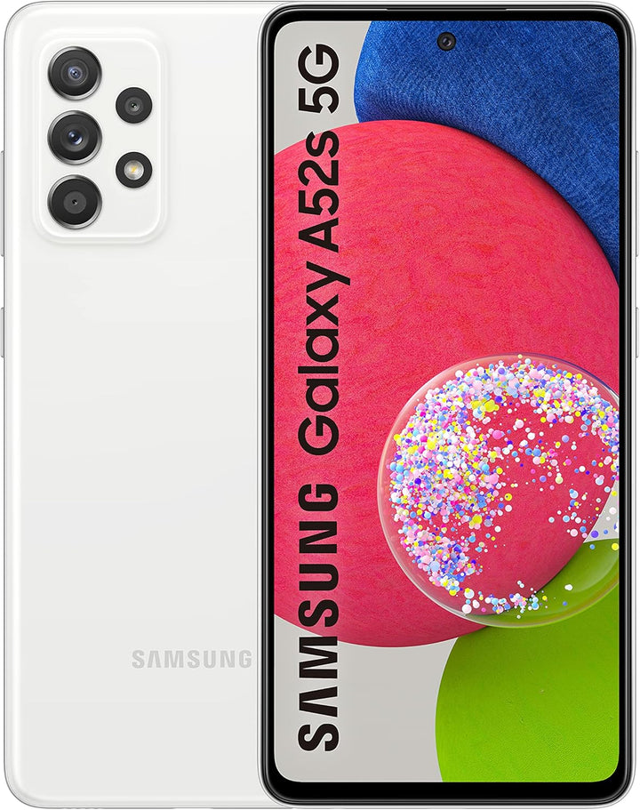 Samsung Galaxy A52s 5G 128 GB Awesome White Dual SIM, weiss Alle Träger weiss 128 GB, Alle Träger we
