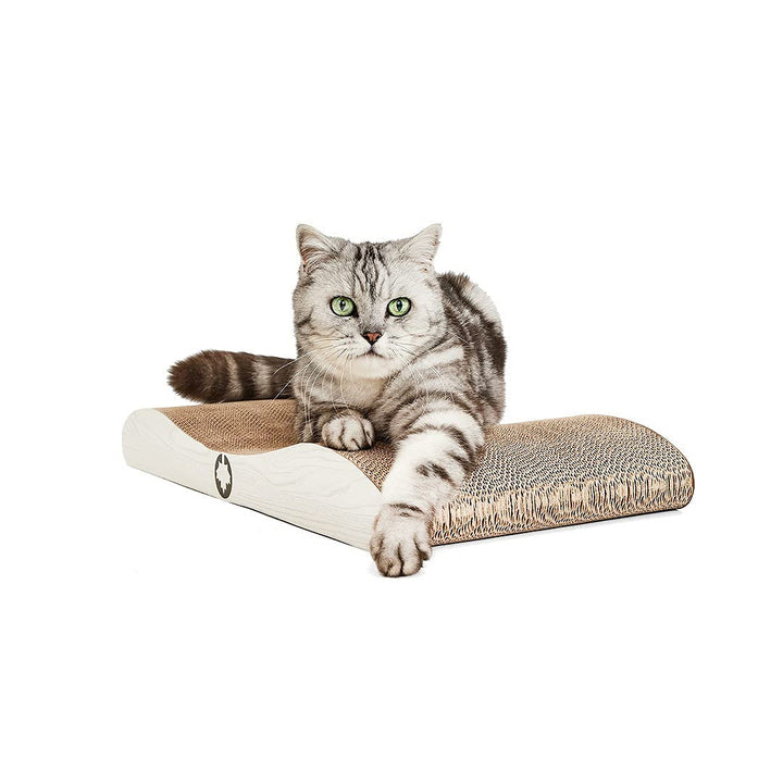 CanadianCat Company | Kratzkarton Comet L | 60 x 29 x 7 cm | Kratzmöbel, Kratzbrett | XL Qualitäts-P