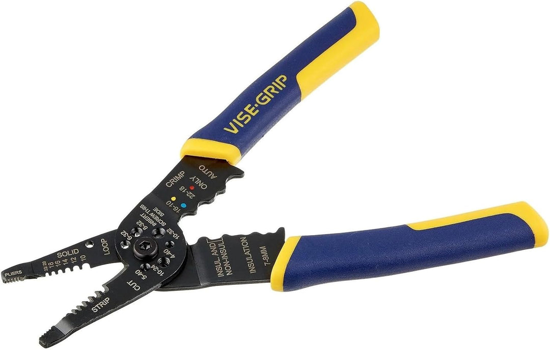 Irwin Vise-Grip 586-2078309 8 Zoll Mulit Werkzeug W-Protouchgrip 8-inch Mehrfarbig, 8-inch Mehrfarbi