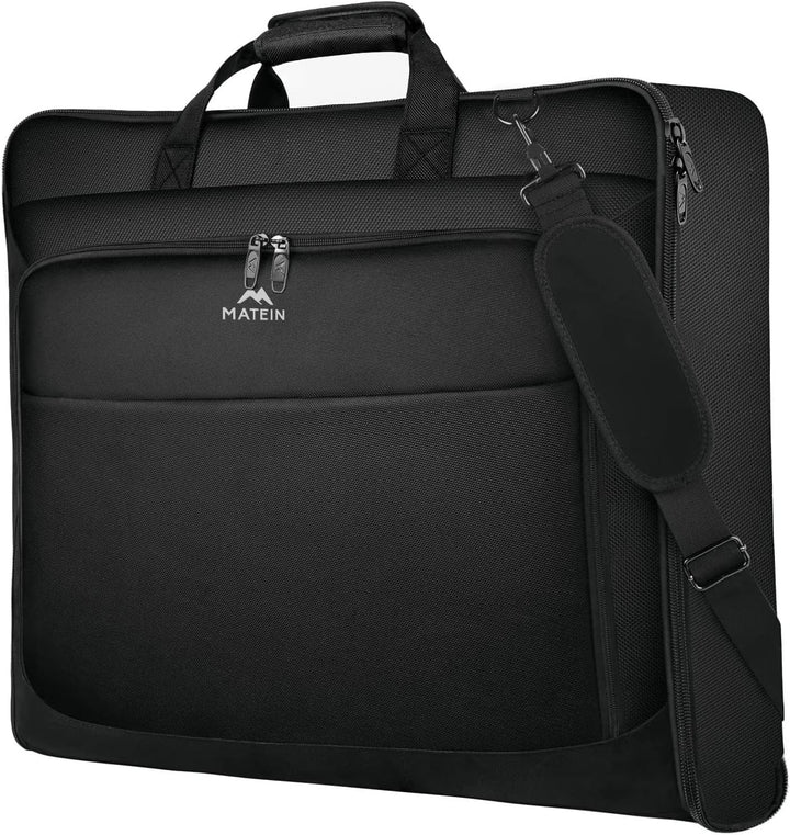 MATEIN Kleidersäcke, grosse Anzug-Reisetasche mit Taschen & Schultergurt für Geschäftsreise, wasserd