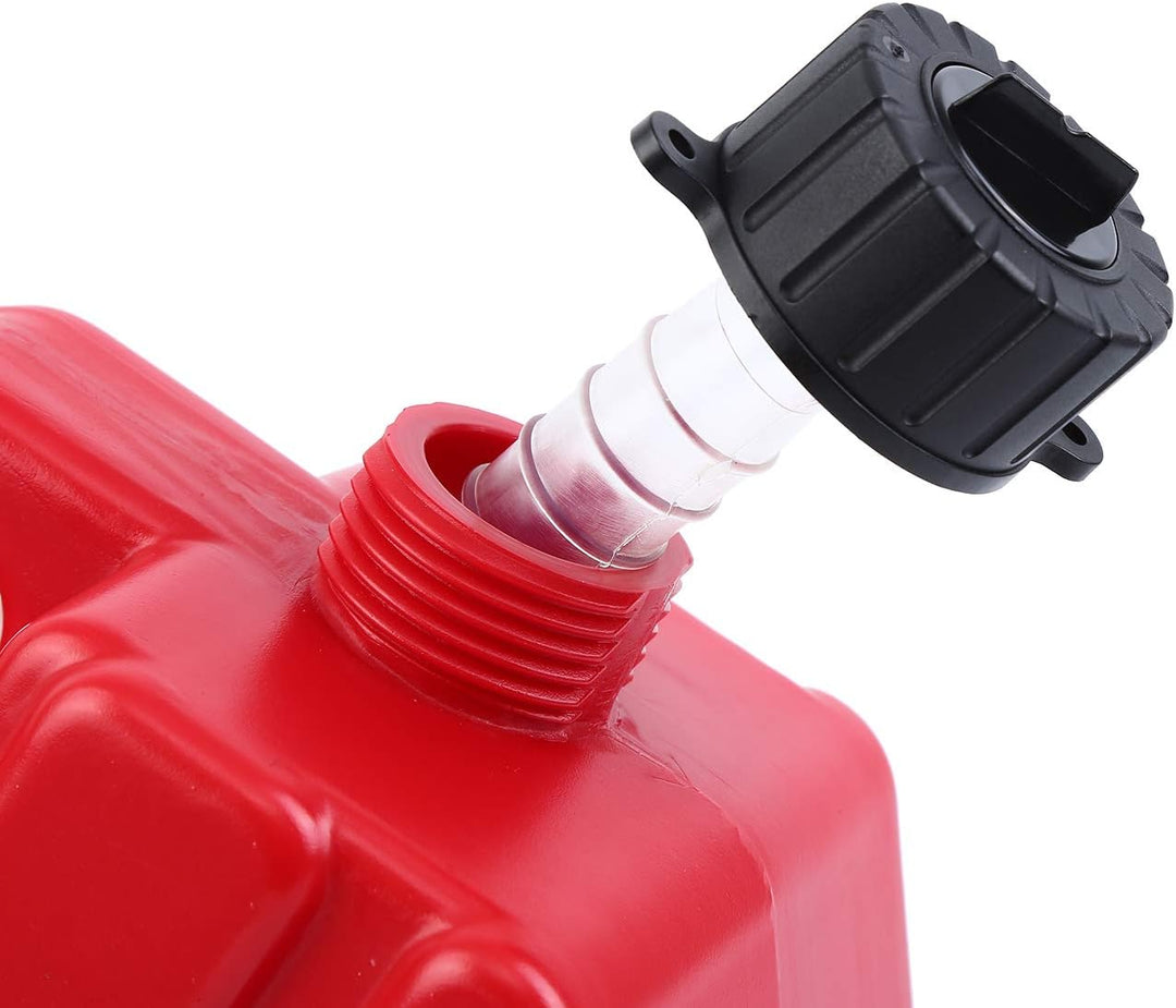 Samger Samger 5L Rot Kraftstofftank Benzinkanister mit Halterung für ATV UTV Motorrad