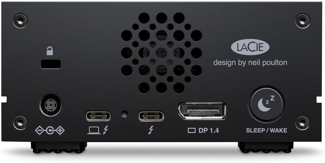 LaCie 1big Dock HDD 16TB externe Festplatte, Thunderbolt 3, USB, Card Reader, PC & Mac, inkl. 5 Jahr