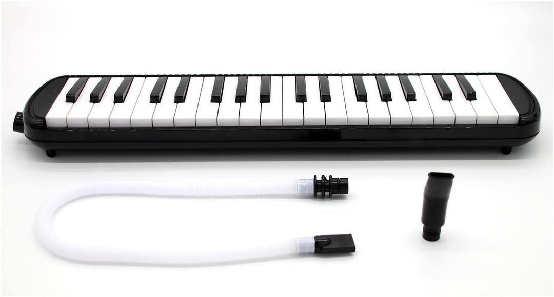 Melodica TMD-137 mit Koffer, Mundstück, Mundschlauch und Notenbeispielen (37 Tasten), 37 Tasten