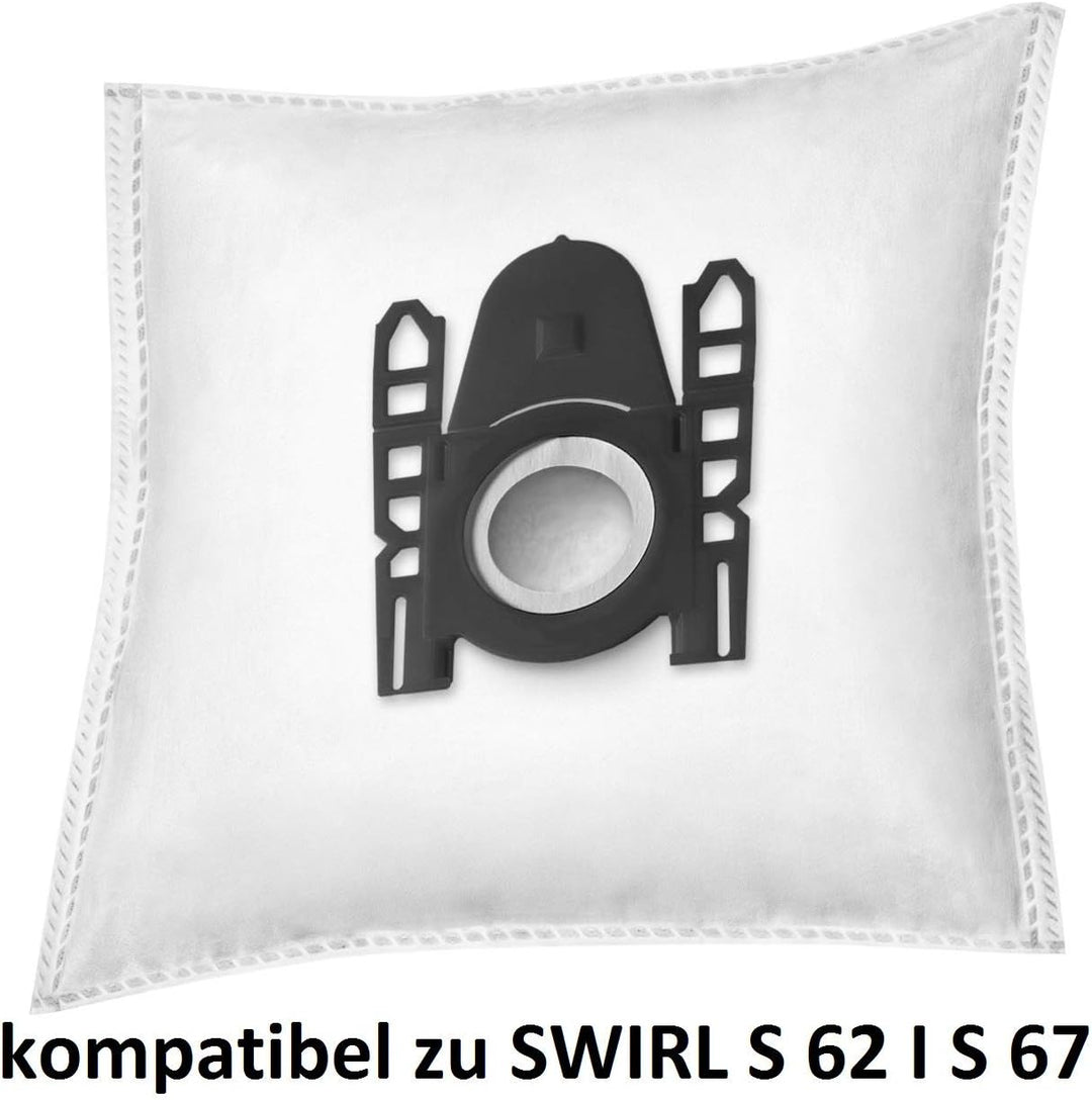 rs-products I 30x Staubsaugerbeutel Ersatz für/ähnlich zu SWIRL S62 S67 / S 62 S67, Ersatz für/ähnli