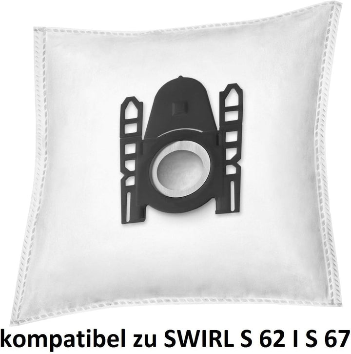 rs-products I 30x Staubsaugerbeutel Ersatz für/ähnlich zu SWIRL S62 S67 / S 62 S67, Ersatz für/ähnli