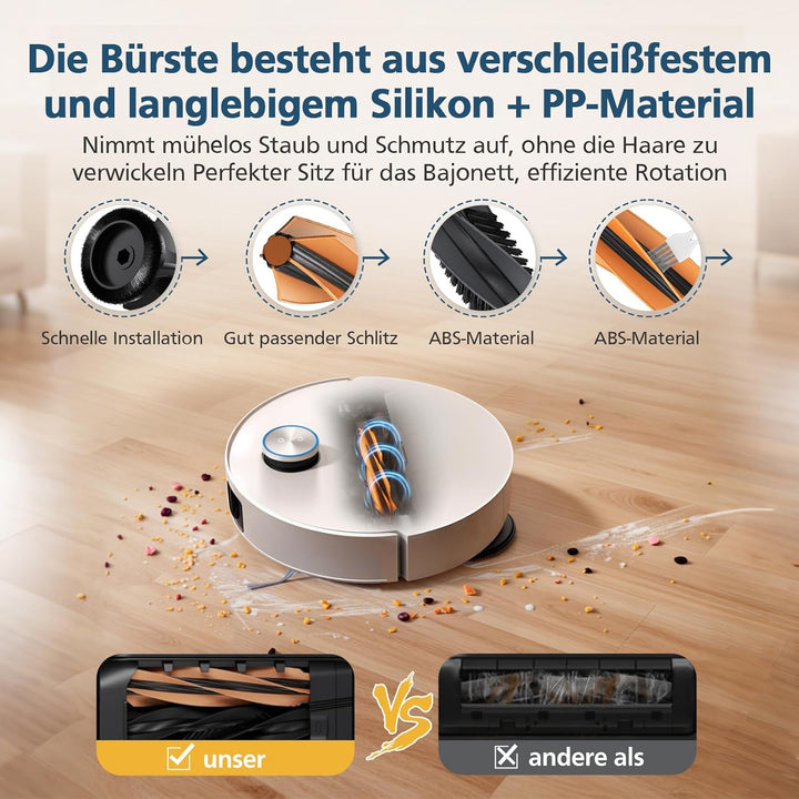 24 Stück Zubehörset für Dreame X50 Ultra Complete/L50 Pro Ultra/X50 Master/ Matrix10 Ultra Staubsaug