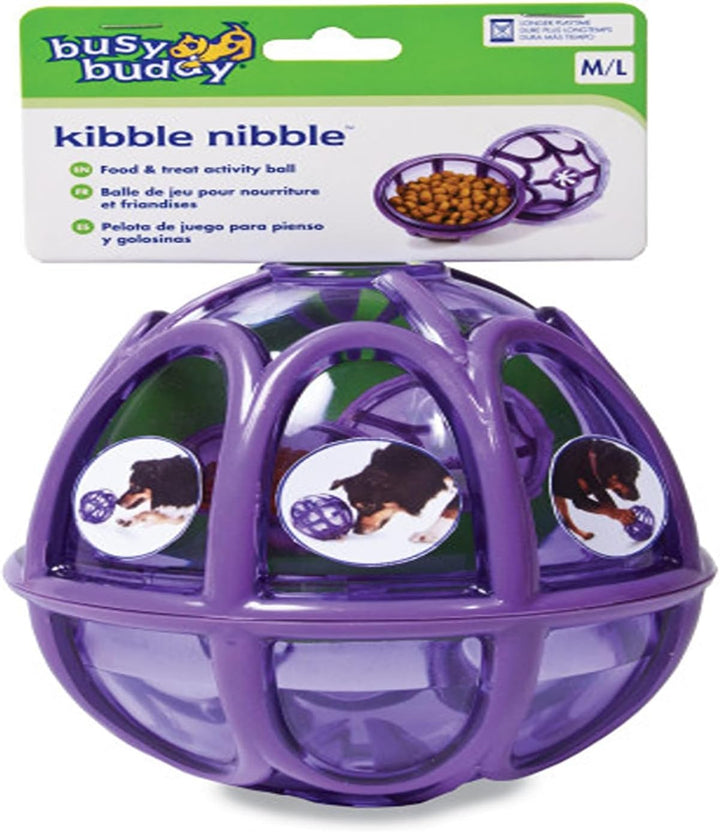 PetSafe Kibble Nibble Hunde-Snackspielzeug für Leckerlis und Trockenfutter, Spülmaschinenfest, BPA-f