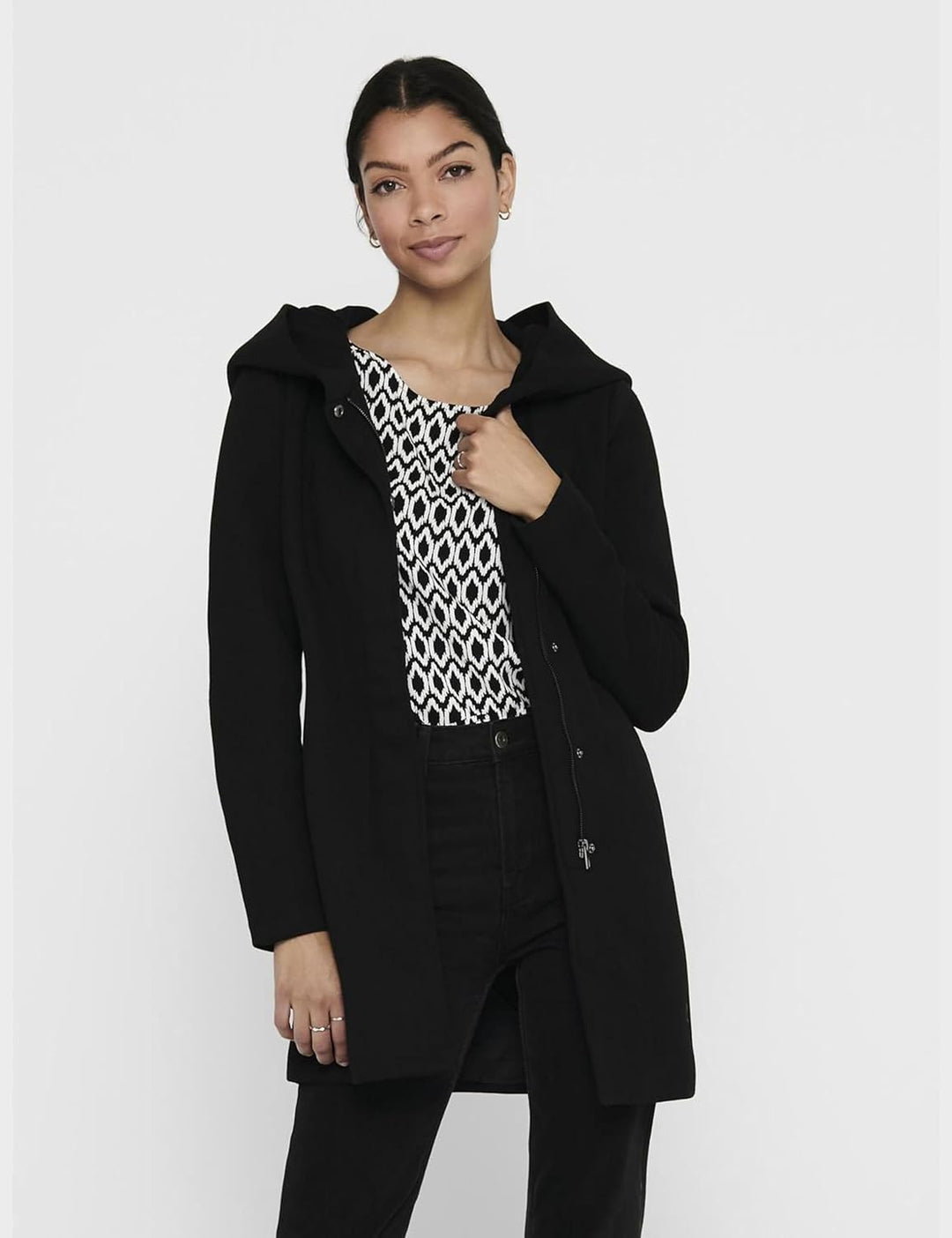 ONLY Female Mantel Klassischer XL Schwarz, XL Schwarz
