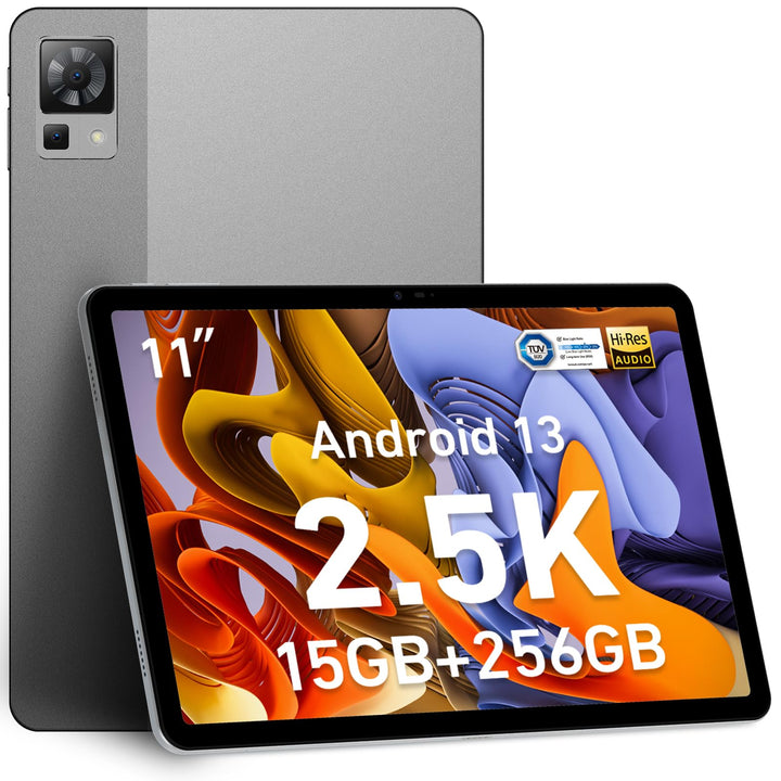 DOOGEE T30 PRO Android 13 Tablet 11 Zoll, 2.5K Display Helio G99 Octa-Core 15GB RAM 256GB ROM (2TB T