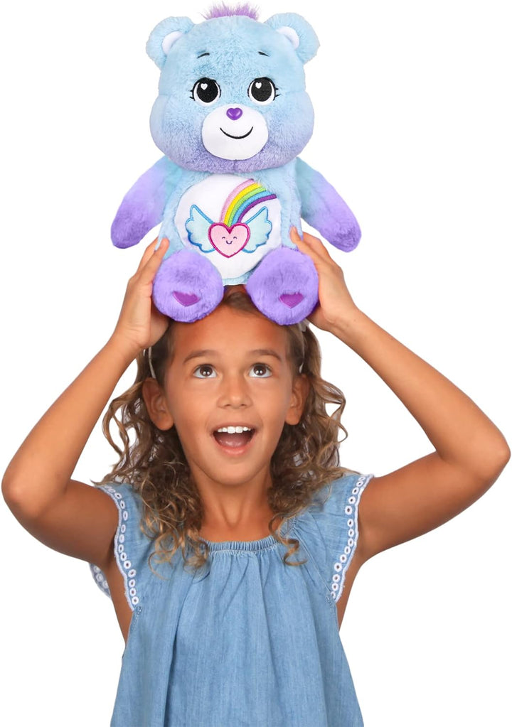 Care Bears ‎22425 35cm Medium Plush Dream Bright Bear, Collectable Cute Plush Toy, Cuddly Toys for C