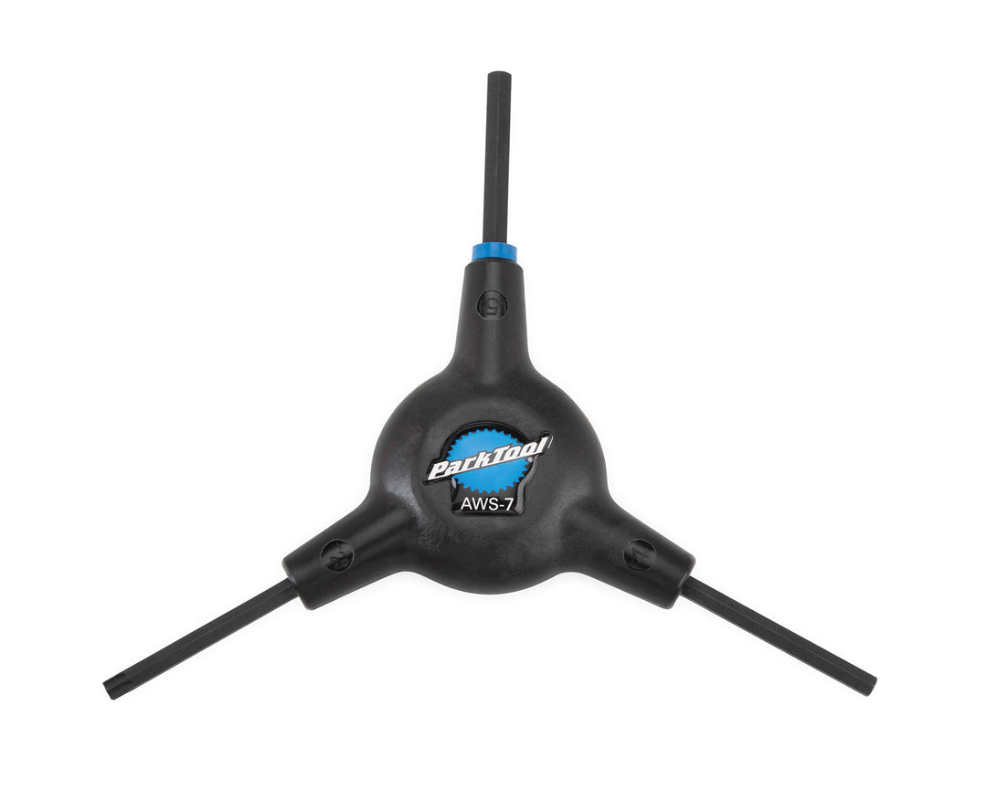 Park Tool Park Tool Unisex – Erwachsene Y-Schlüssel AWS-7 4/5-T25 3-Wege-Sechskant, Schwarz, Einheit