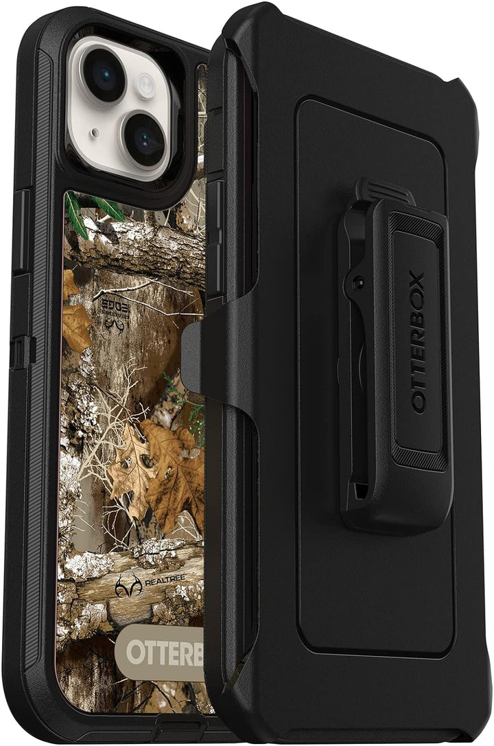 OtterBox Defender Series Displayless Edition für iPhone 14 Plus – Realtree Edge (Blaze Orange/Schwar