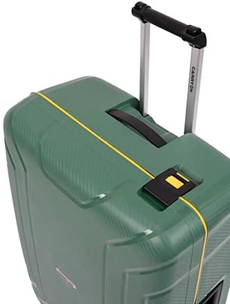 CarryOn Steward Hartschale Reisekoffer L - Koffer Dreipunkt Verschluss TSA (grün, L - 75cm) L - 75cm