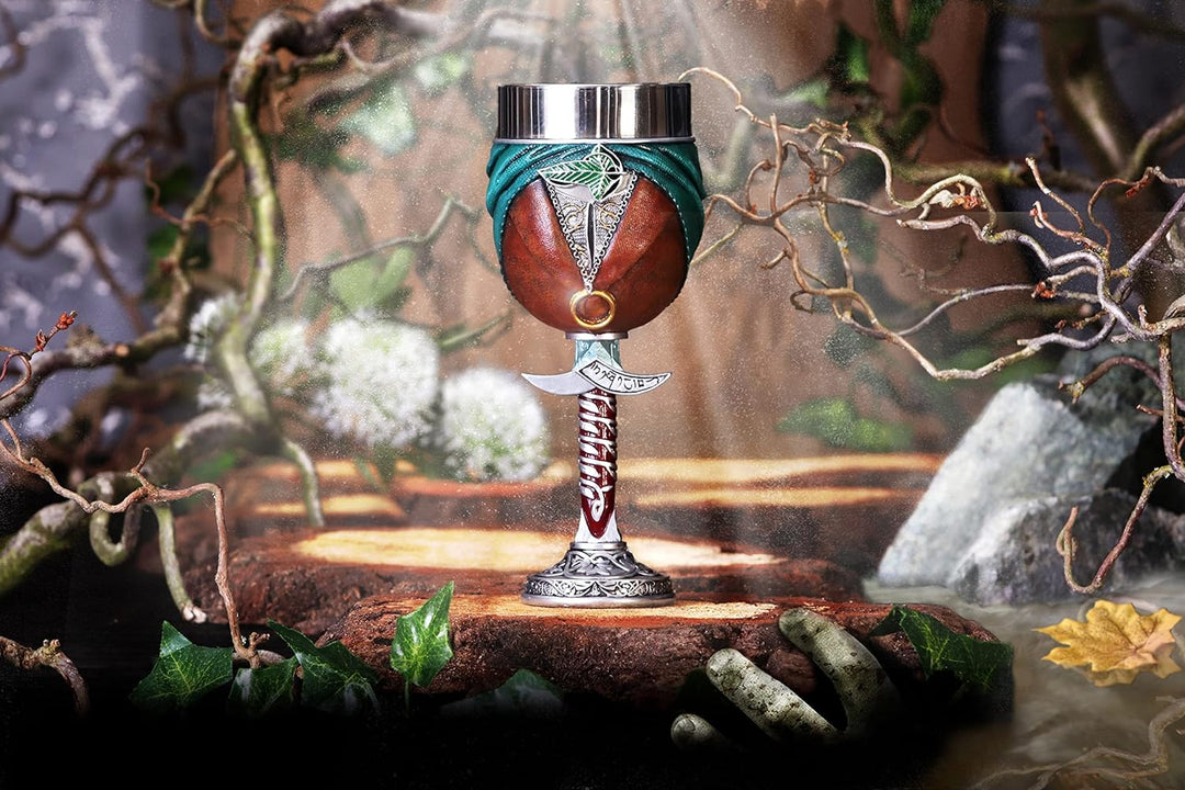 Nemesis Now Offizielles Lizenzprodukt "Herr der Ringe", Frodo-Kelch, Braun, 19,5 cm, B5893V2