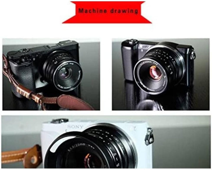 7artisans 25 mm F1.8 APS-C Weitwinkel-Objektiv für Nikon Z-Mount Kompaktkameras spiegellose Kameras
